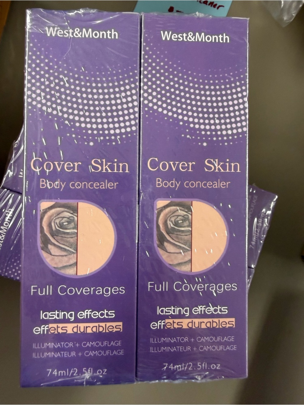 Cover Skin Body Concealer — Peach Shade